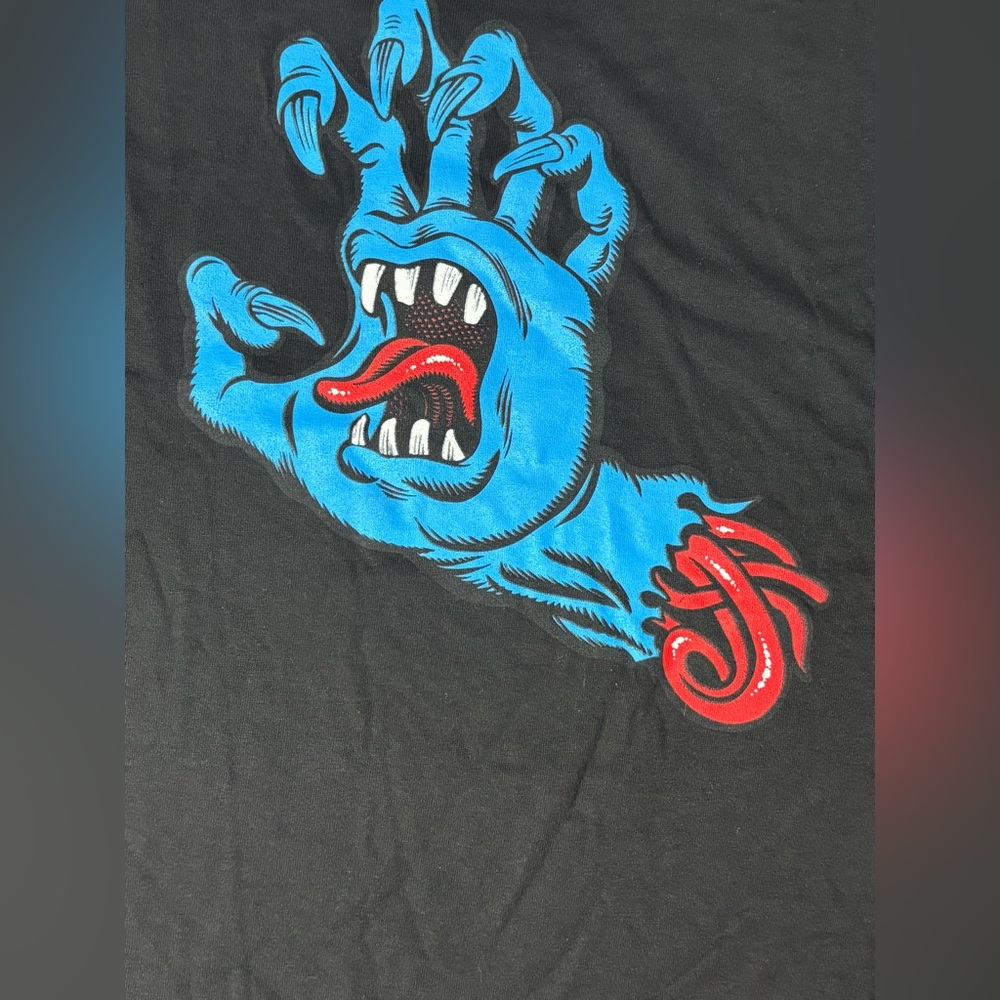 SANTA CRUZ Men's Phillips Screaming Hand - Black - SZ XL NWOT Rare Hard To Find